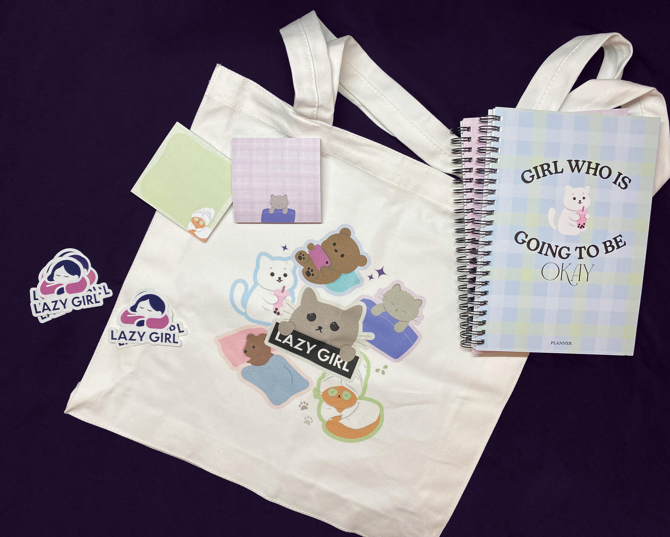 Lazy Girl Branding, Layout, &amp; Print Design Adobe Illustrator, InDesign December 2025